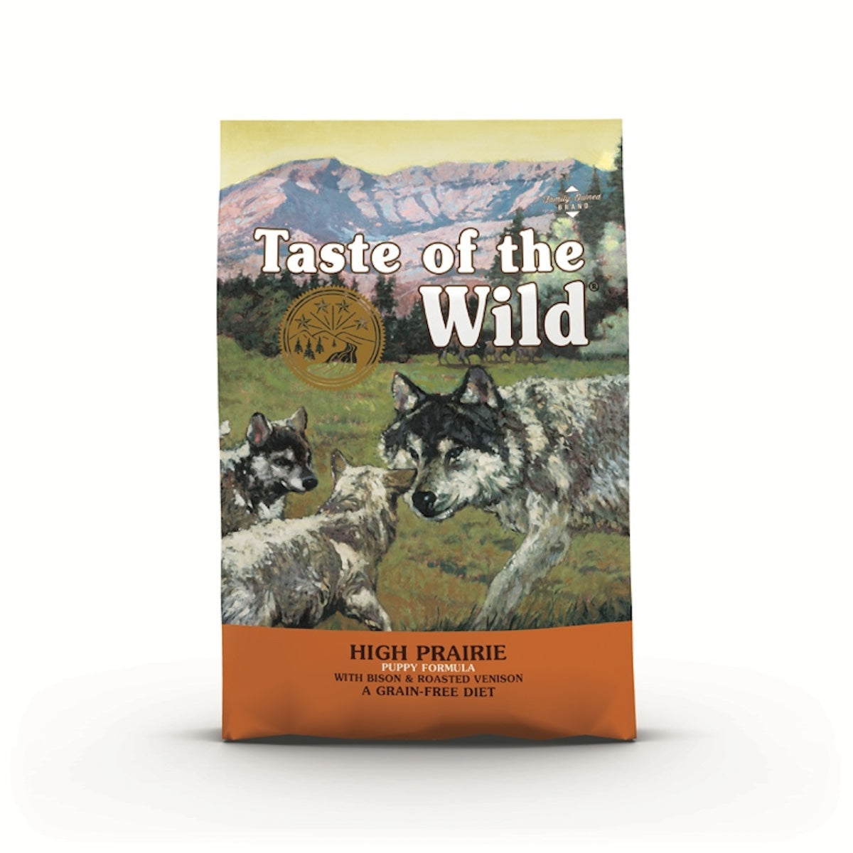 Taste of the Wild 狗用干粮无谷物野牛+烤鹿肉幼粒配方(全犬粮)